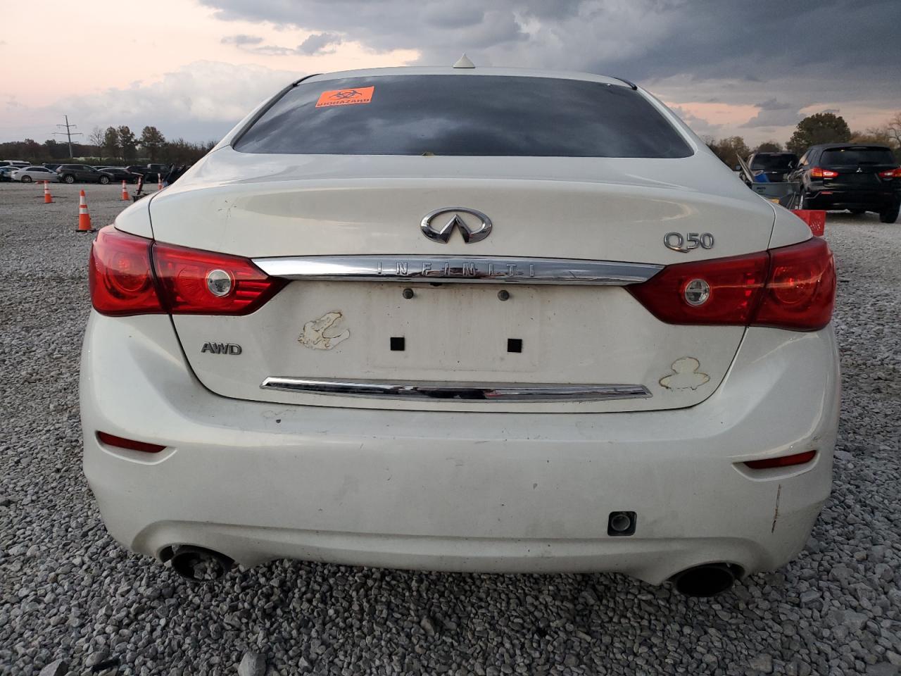 2014 Infiniti Q50 Hybrid Premium VIN: JN1AV7AR0EM701281 Lot: 91146875