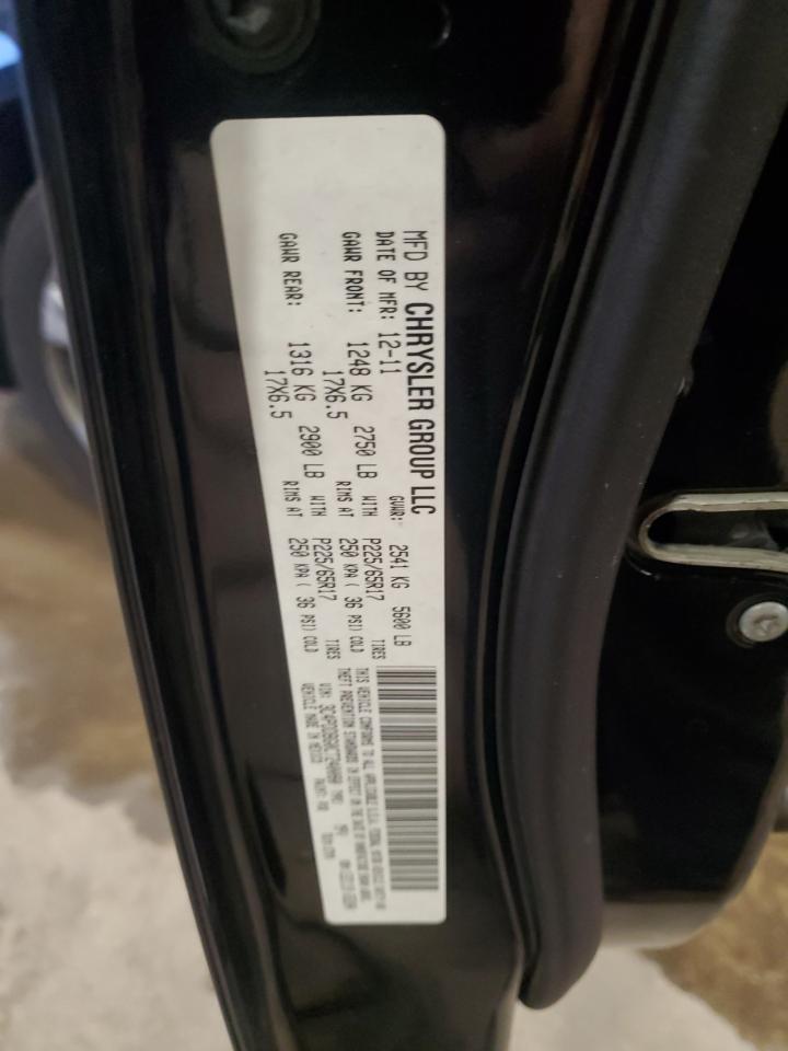 2012 Dodge Journey Sxt VIN: 3C4PDDBG0CT240080 Lot: 93923195