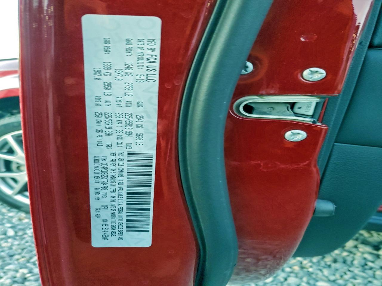 2019 Dodge Journey Gt VIN: 3C4PDDEG5KT784780 Lot: 94533655