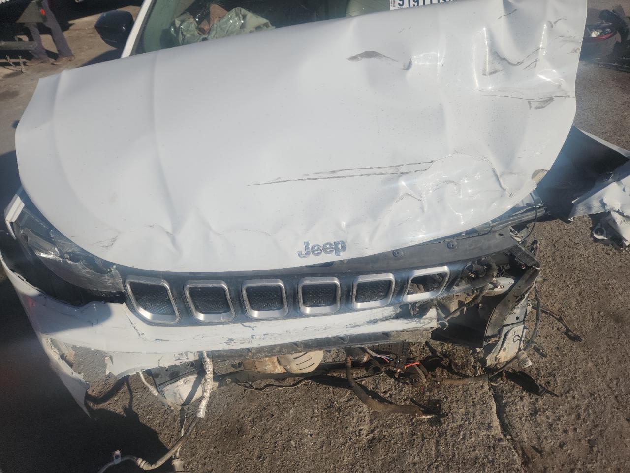 2022 Jeep Compass Latitude VIN: 3C4NJDBB7NT152134 Lot: 91911115