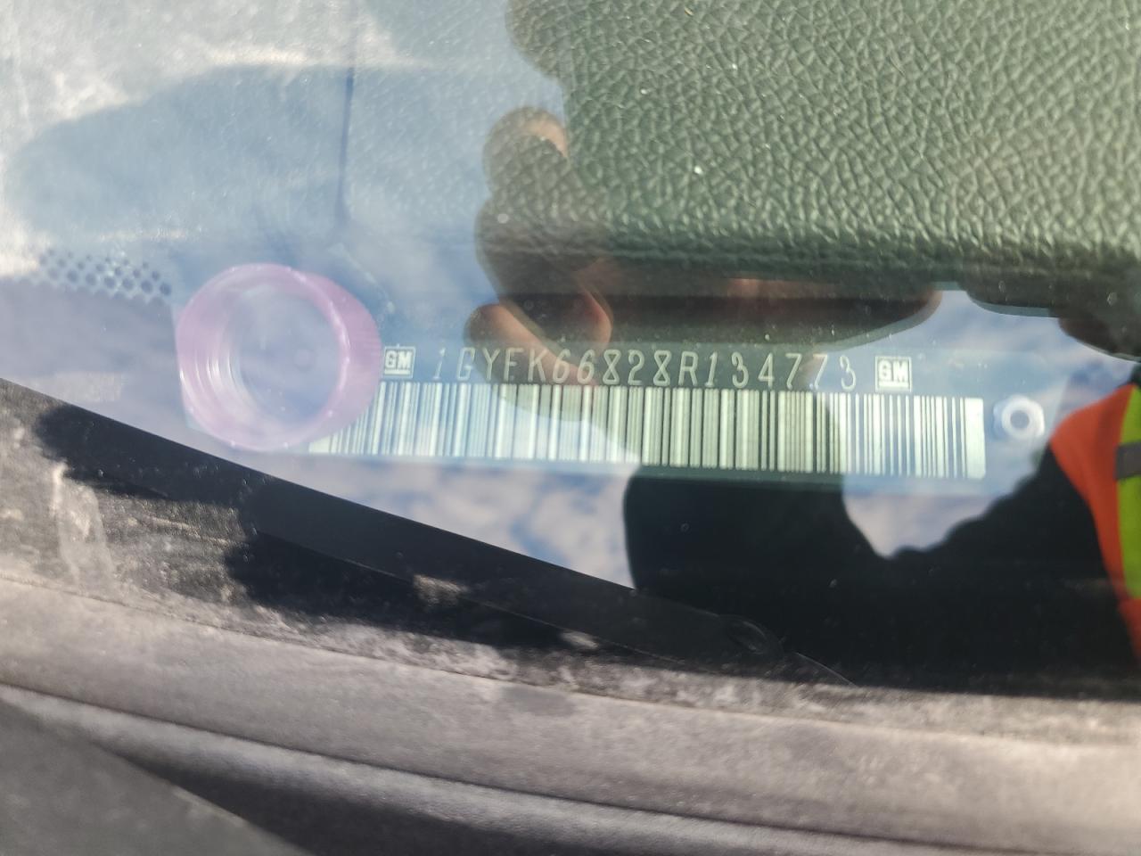 2008 Cadillac Escalade Esv VIN: 1GYFK66828R134773 Lot: 92074775