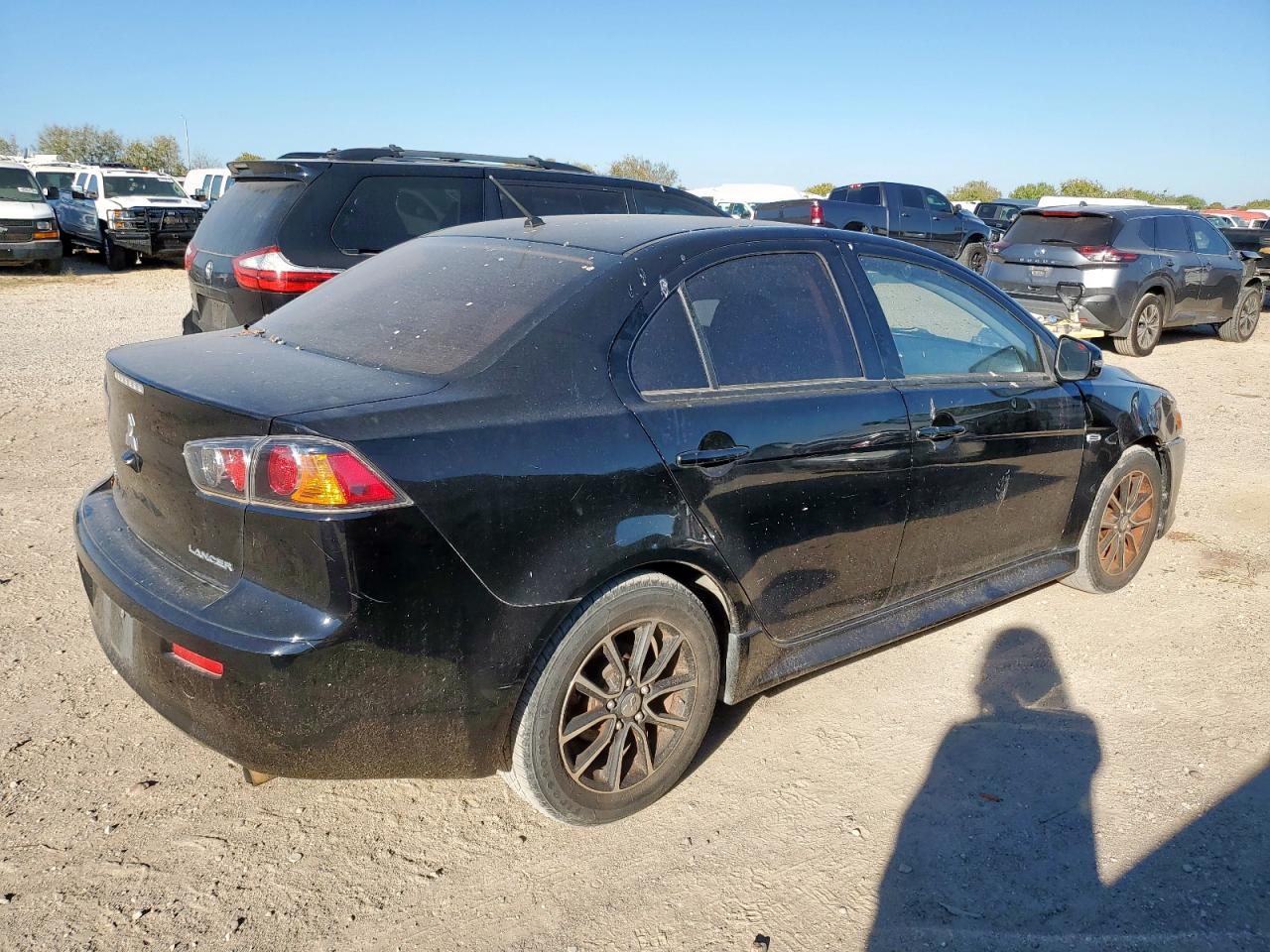 2017 Mitsubishi Lancer Es black null gas JA32U2FU6HU007525 photo #4