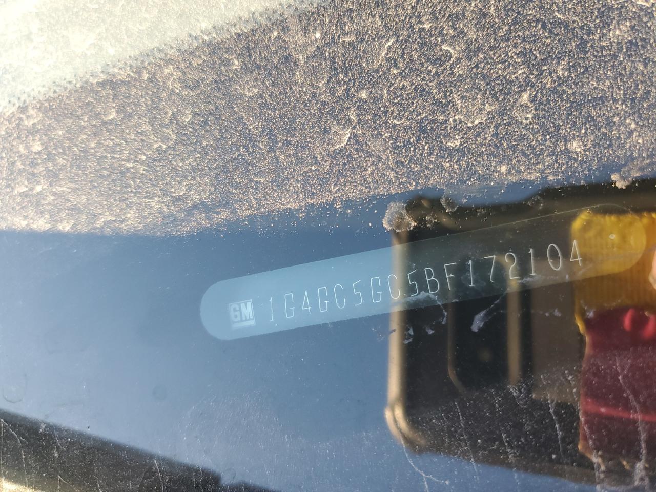 2011 Buick Lacrosse Cxl VIN: 1G4GC5GC5BF172104 Lot: 90606525