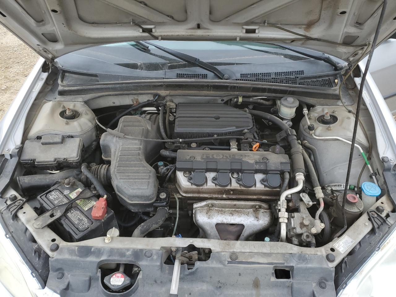 2004 Honda Civic Dx Vp VIN: 2HGES16314H610208 Lot: 91241935