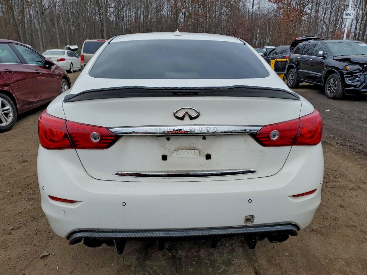 2014 Infiniti Q50 Hybrid Premium VIN: JN1AV7AR2EM701105 Lot: 93940285
