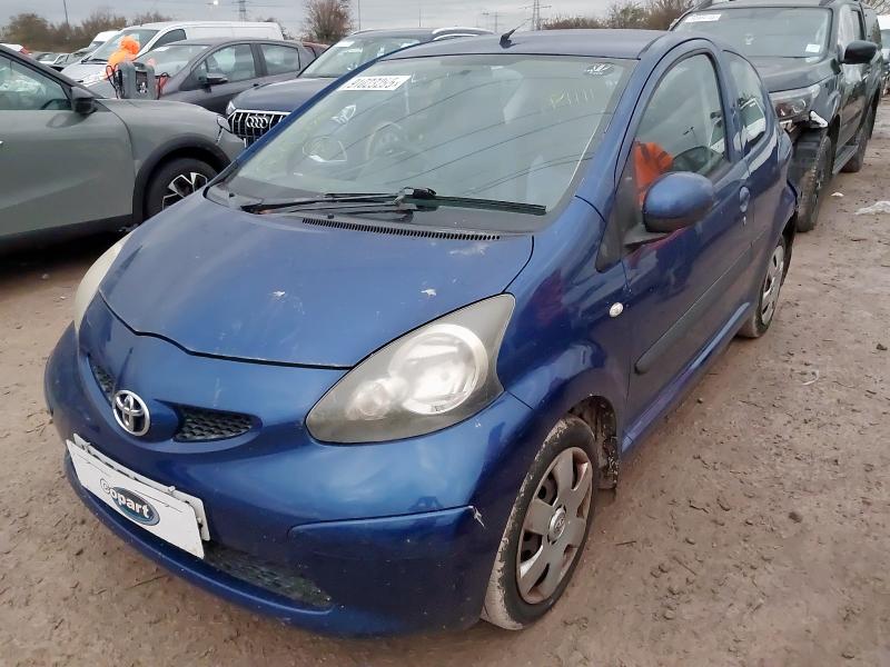 2008 TOYOTA AYGO 1.0 VVT-I BLUE 3DR for sale at Copart BRISTOL
