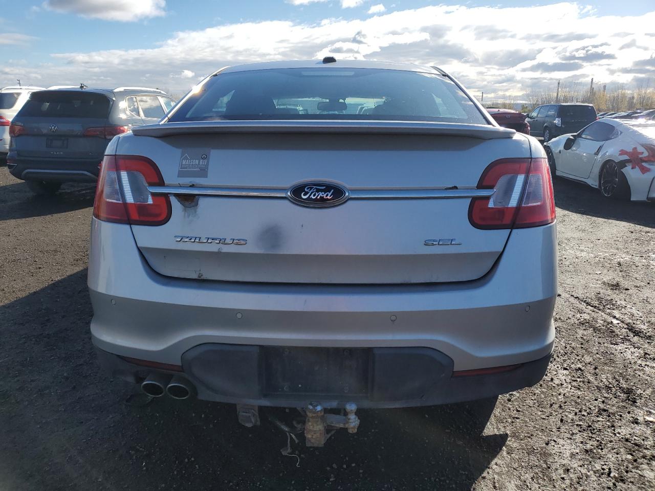 2011 Ford Taurus Sel VIN: 1FAHP2EW6BG184500 Lot: 81214555