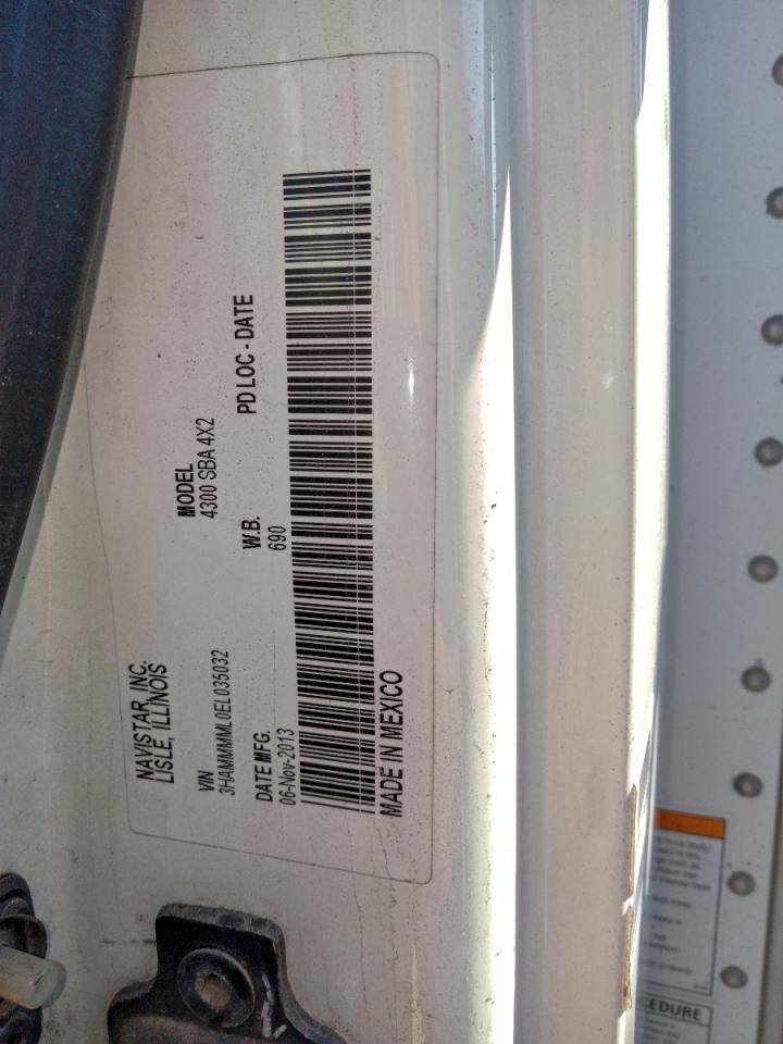 2014 Intl 4000 4300 - Trucks Semi Truck VIN: 3HAMMMML0EL035032 Lot: 94176155