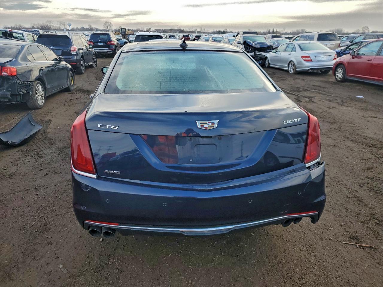 2017 Cadillac Ct6 Premium Luxury VIN: 1G6KH5R66HU128675 Lot: 93708565