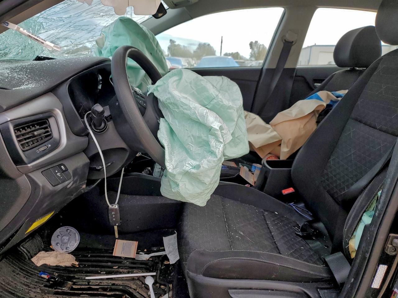 2023 Kia Rio Lx VIN: 3KPA24ADXPE620427 Lot: 94680785