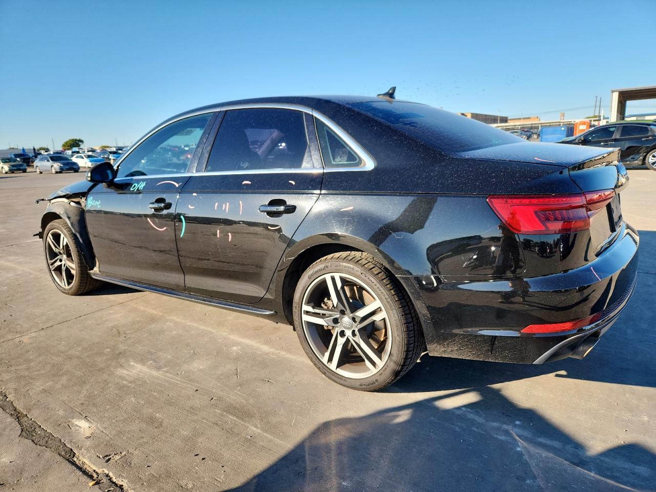 2017 Audi A4 Premium Plus black null gas WAUENAF46HN003634 photo #3