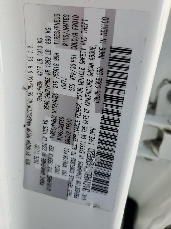 2021 Mazda Cx-30 Select VIN: 3MVDMABL5MM232520 Lot: 91790885