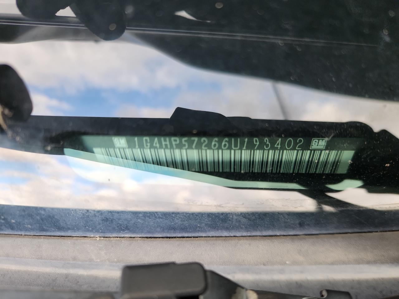 2006 Buick Lucerne Cx VIN: 1G4HP57266U193402 Lot: 93052215