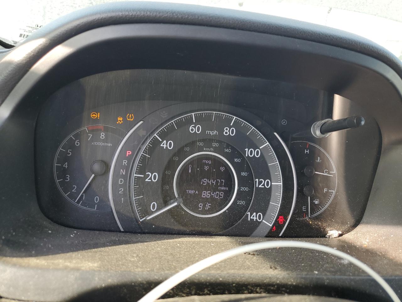 2013 Honda Cr-V Exl VIN: 2HKRM3H77DH505850 Lot: 92669675