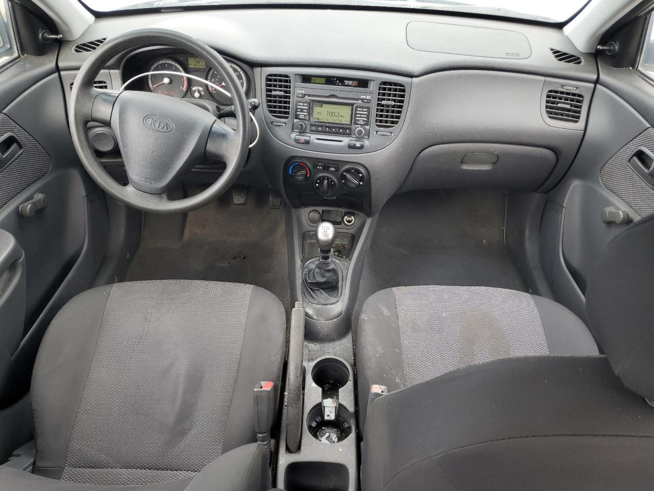 2009 Kia Rio Base VIN: KNADE223196578055 Lot: 91144795