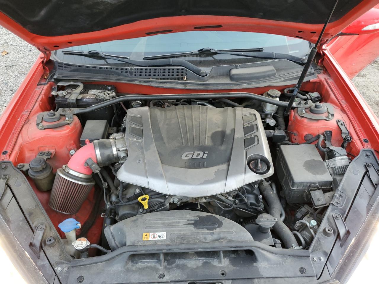 2015 Hyundai Genesis Coupe 3.8L VIN: KMHHU6KJ8FU124028 Lot: 92661075