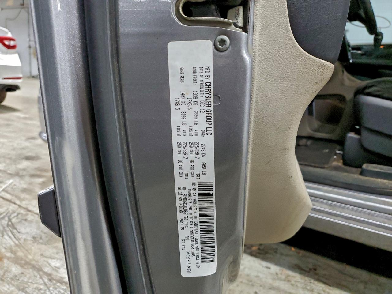 2013 Dodge Grand Caravan Sxt VIN: 2C4RDGCG6DR661962 Lot: 94416475