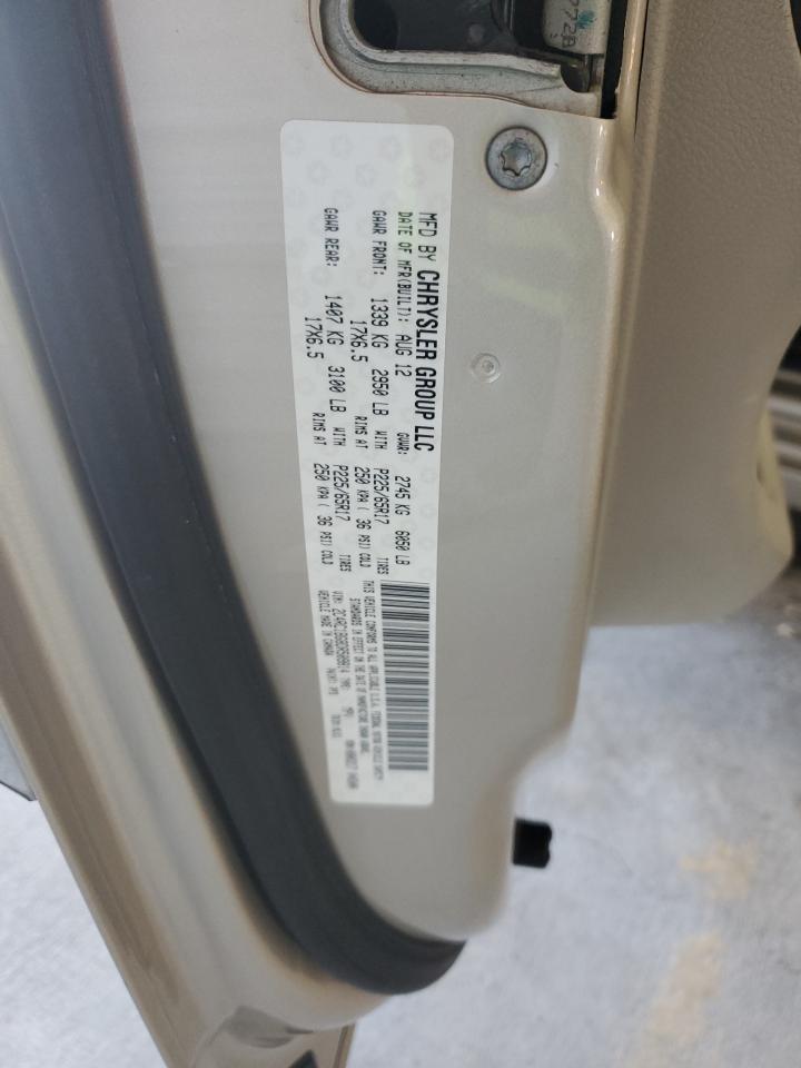 2013 Chrysler Town & Country Touring VIN: 2C4RC1BG8DR509814 Lot: 90355205