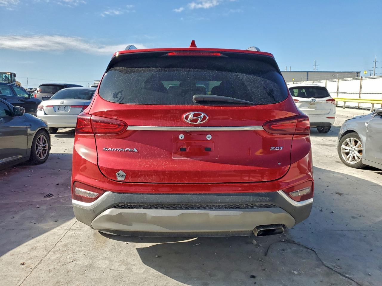 2020 Hyundai Santa Fe Sel VIN: 5NMS33AA0LH206349 Lot: 93758505