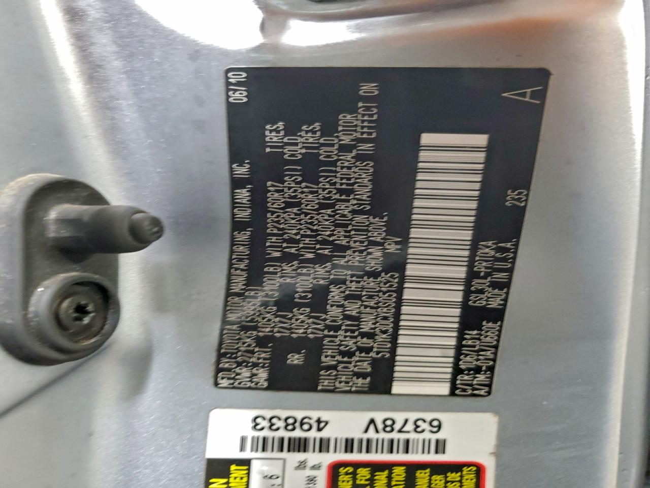 2011 Toyota Sienna Xle VIN: 5TDYK3DCXBS051525 Lot: 94457215