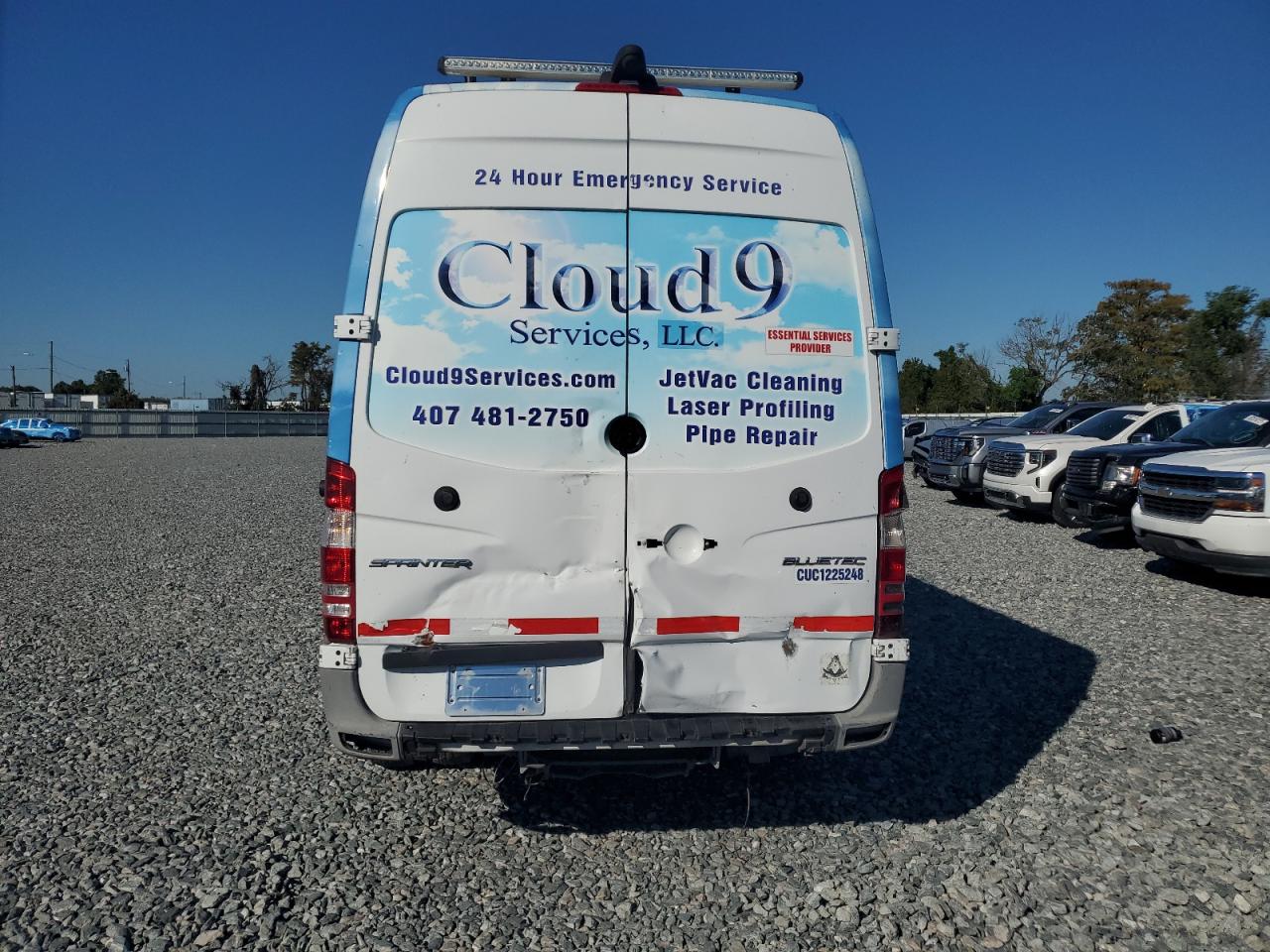 2018 Mercedes-Benz Sprinter 3500 VIN: WD3PF1CD4JP631032 Lot: 90819985