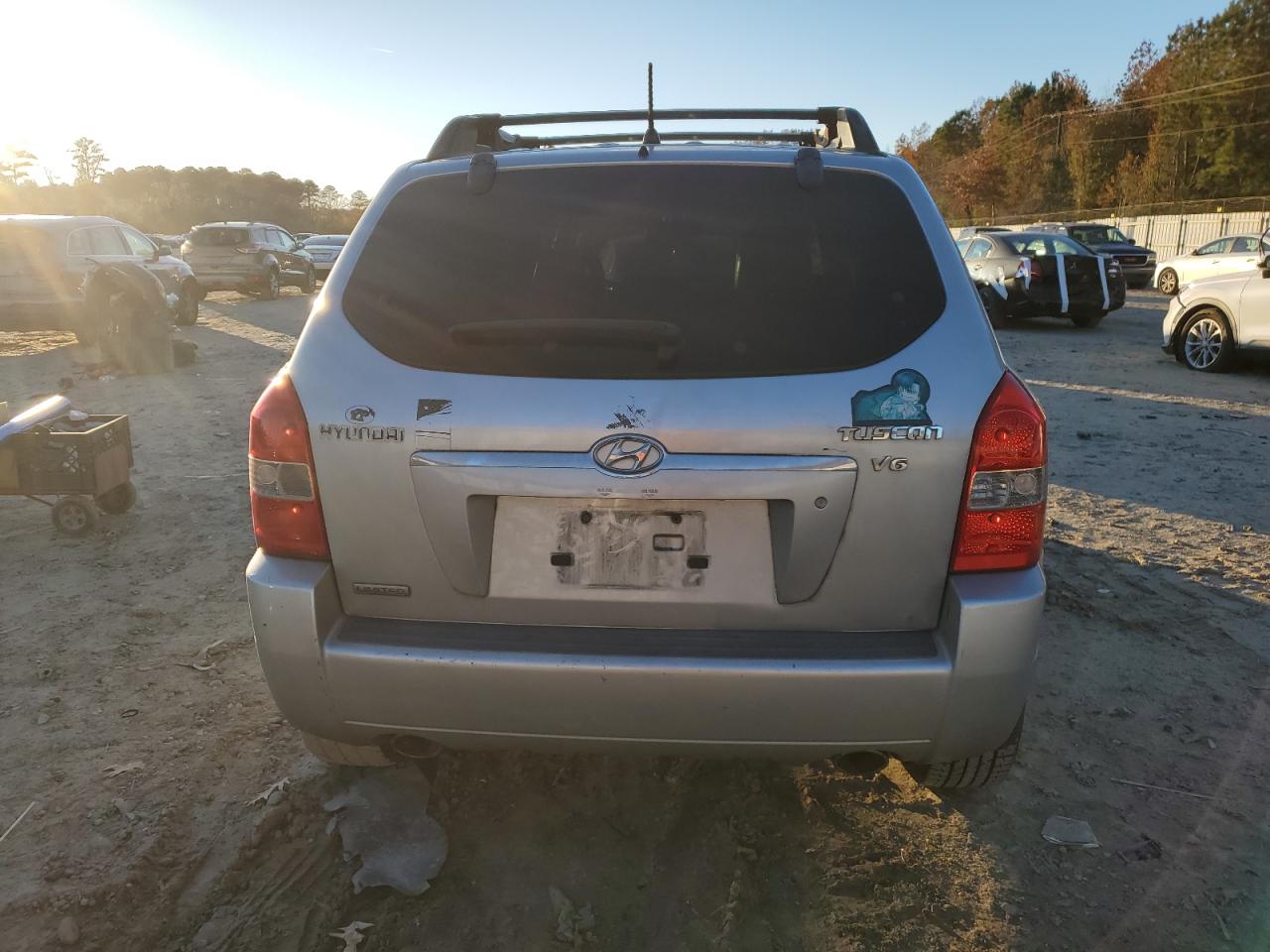 2007 Hyundai Tucson Se VIN: KM8JN12D87U623537 Lot: 92229325