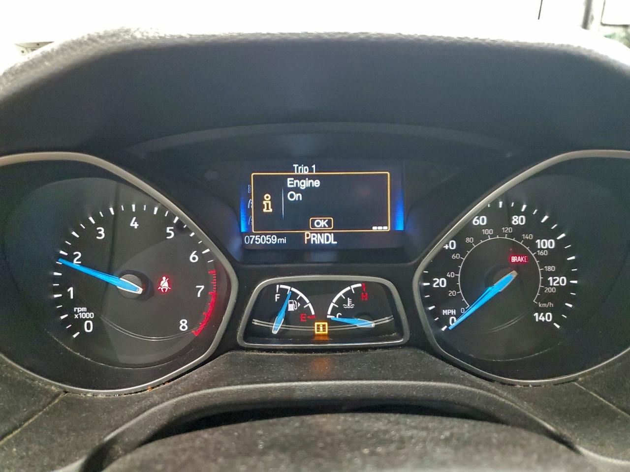 2016 Ford Focus S VIN: 1FADP3E2XGL259747 Lot: 94706655