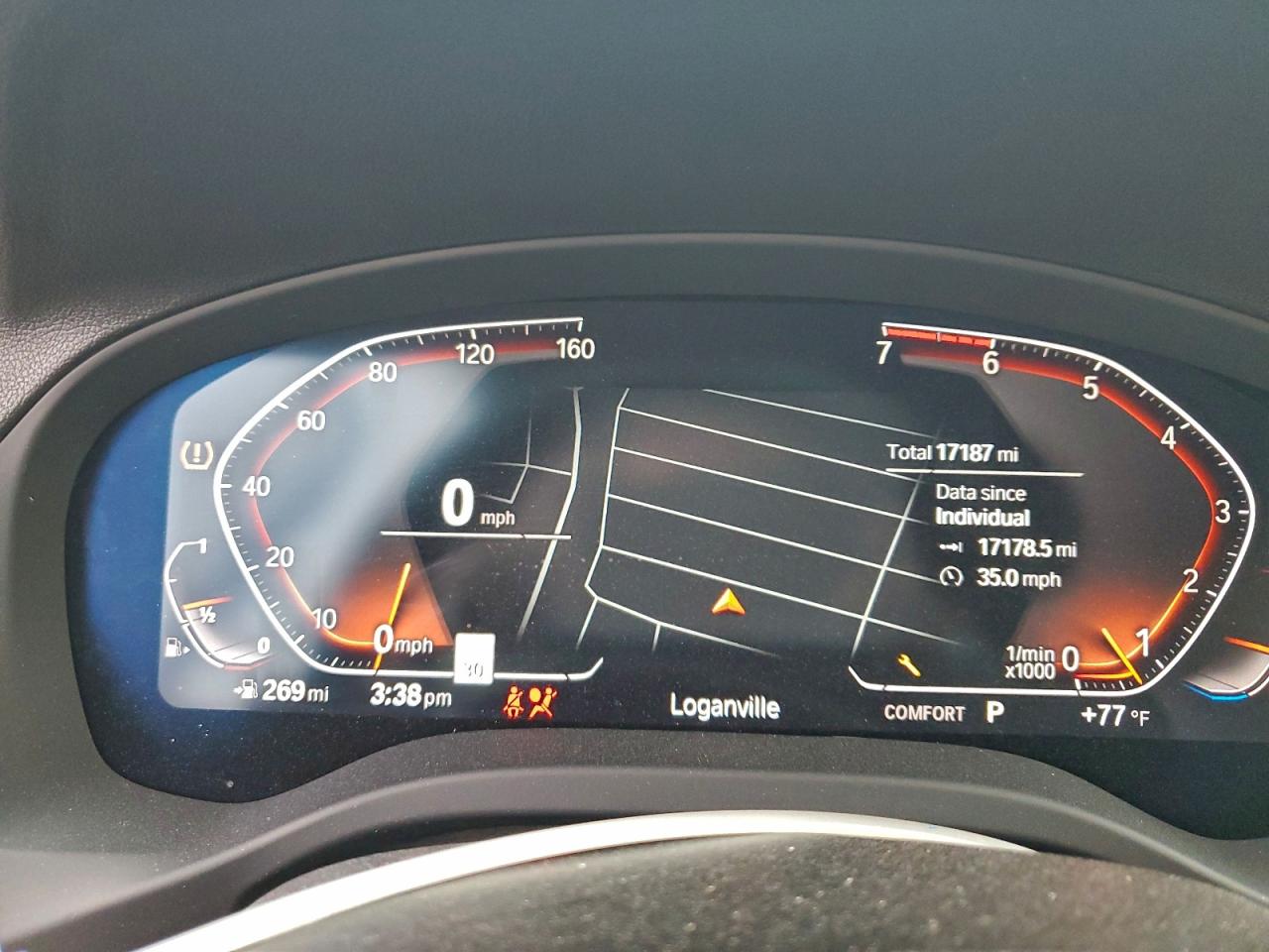 2021 BMW X3 Sdrive30I VIN: 5UXTY3C06M9D92357 Lot: 93782655