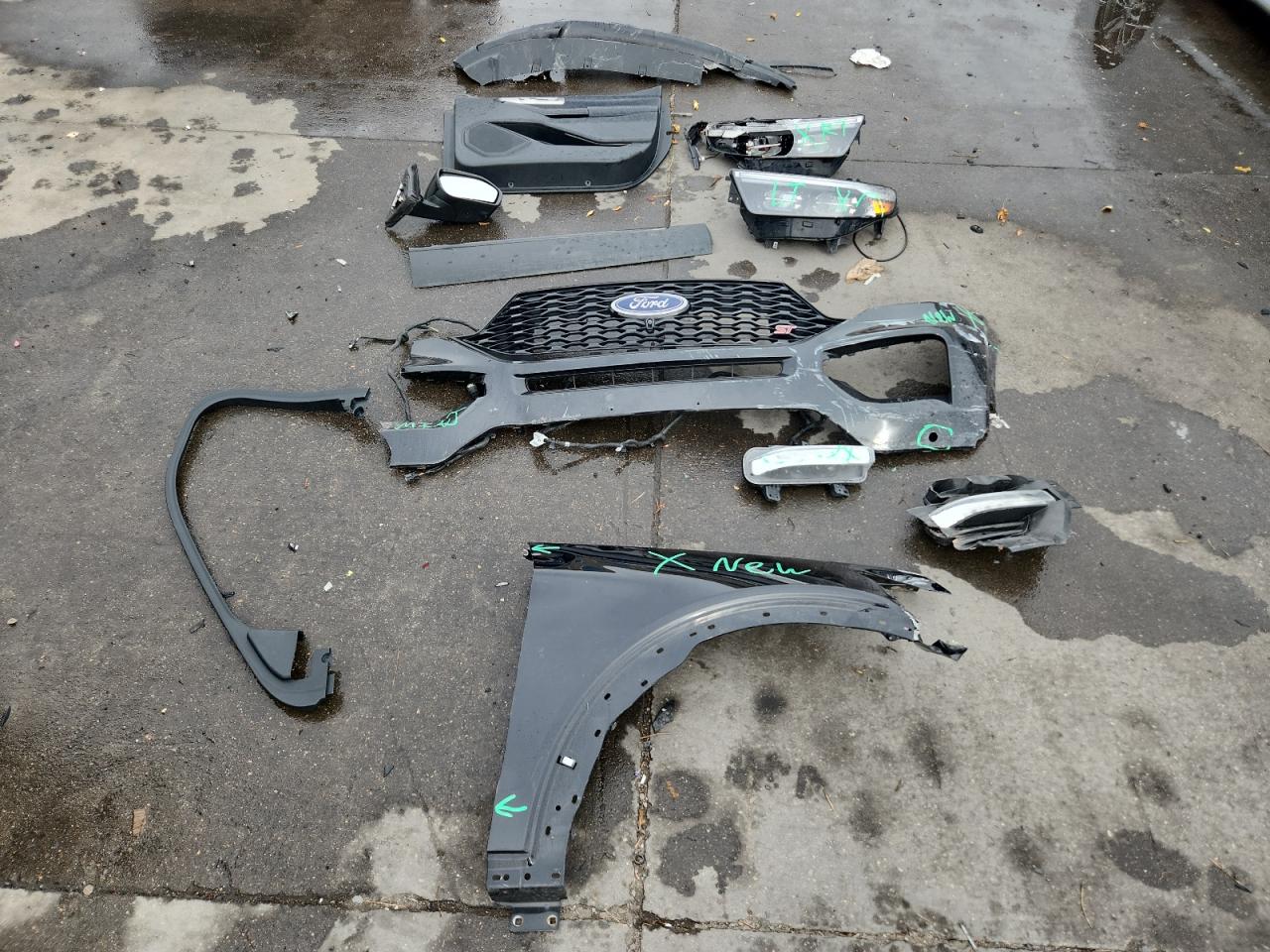 2022 Ford Explorer St VIN: 1FM5K8GC0NGA97984 Lot: 93145785