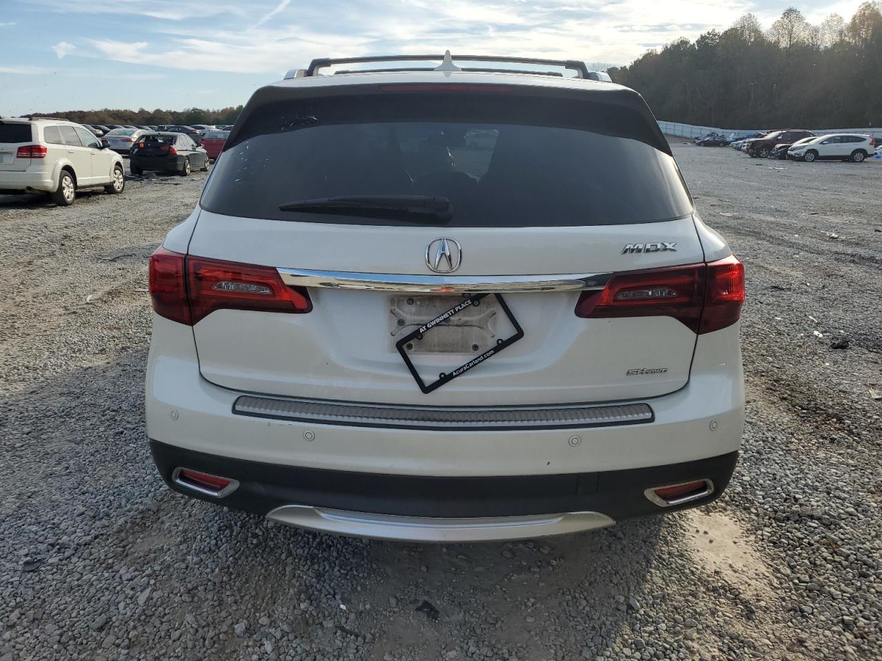 2014 Acura Mdx Advance VIN: 5FRYD4H86EB034217 Lot: 92815895