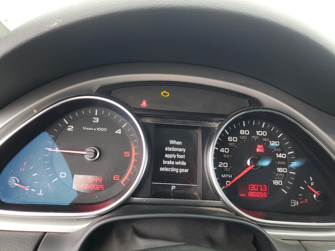 2011 Audi Q7 Prestige VIN: WA1WMBFE1BD010118 Lot: 90755455