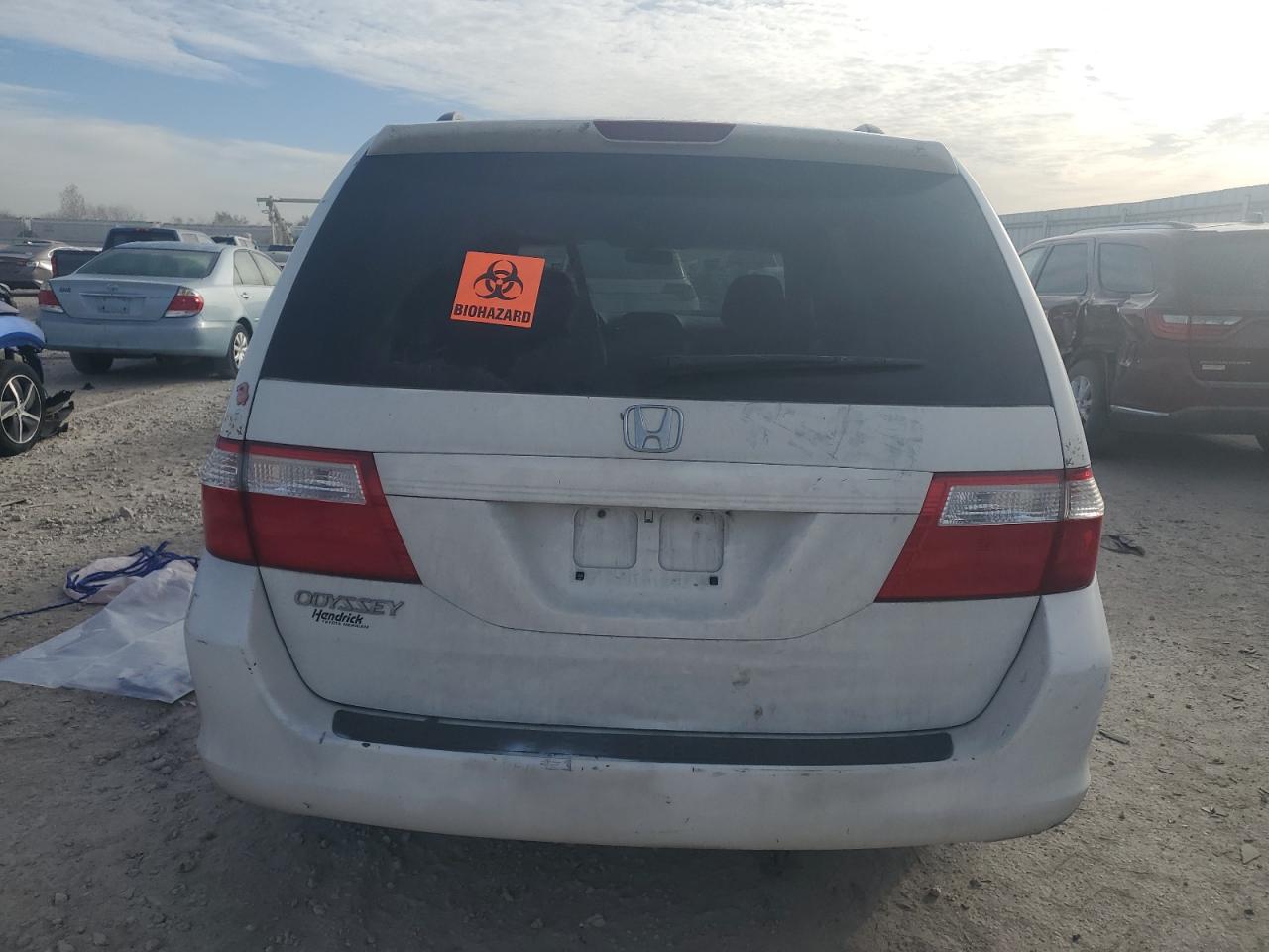 2007 Honda Odyssey Ex VIN: 5FNRL38407B140780 Lot: 92628785