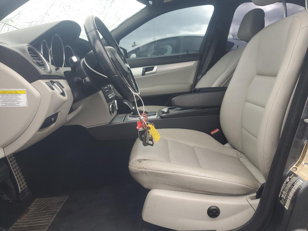 2013 Mercedes-Benz C 250 VIN: WDDGF4HBXDA761764 Lot: 93152735