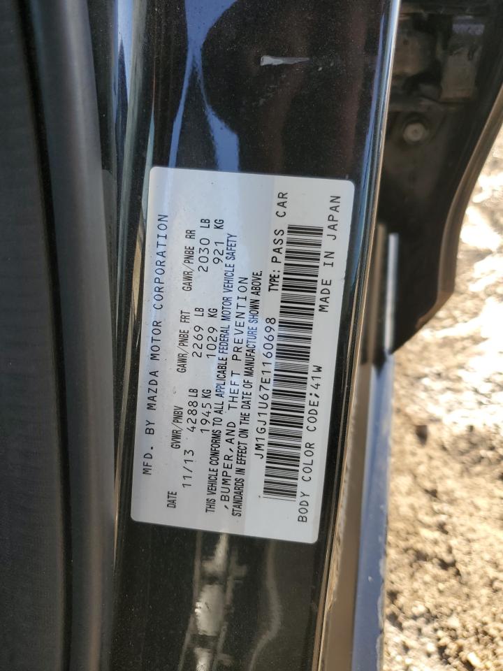 2014 Mazda 6 Sport VIN: JM1GJ1U67E1160698 Lot: 90749215