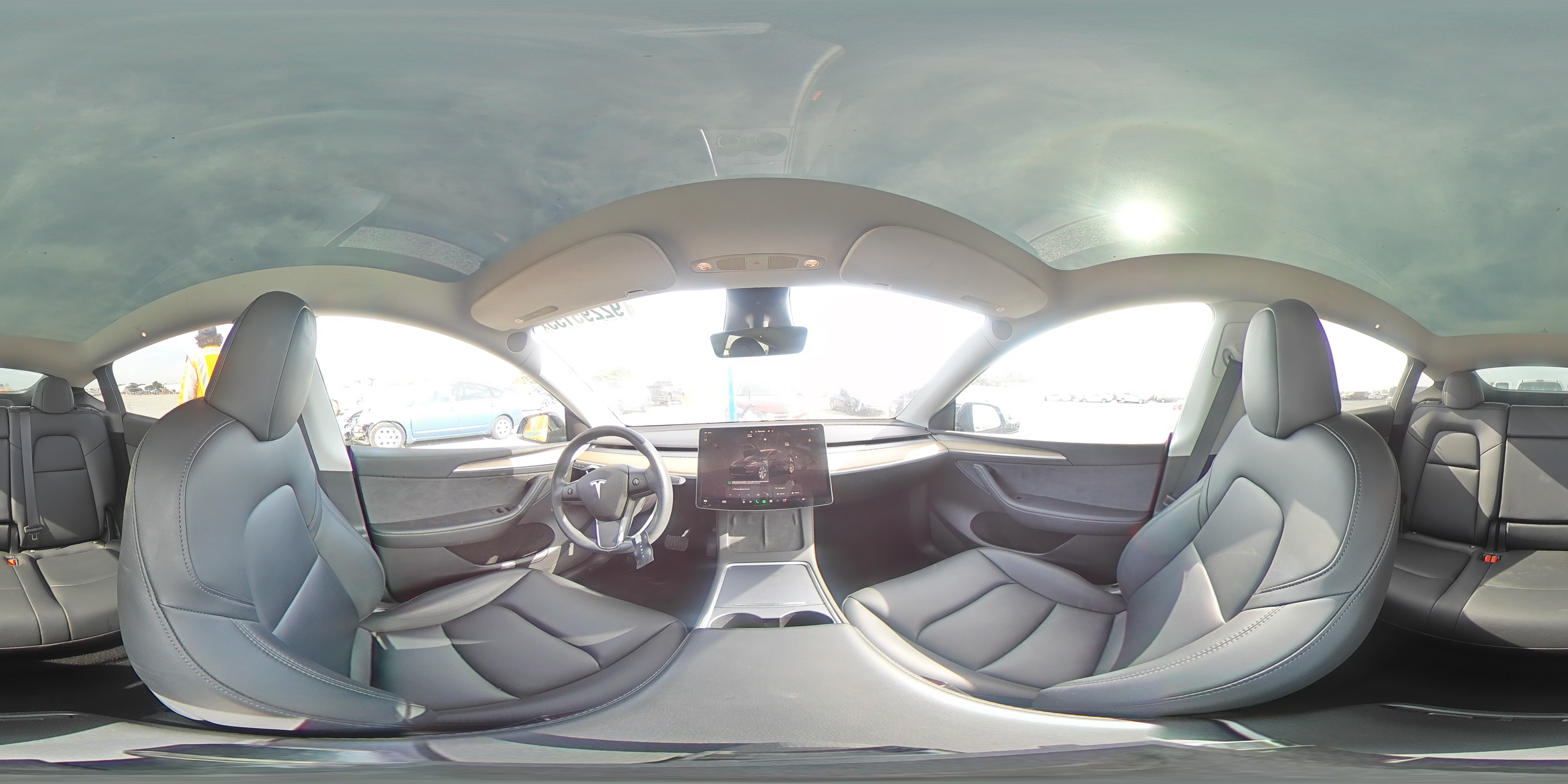 2023 Tesla Model Y VIN: 7SAYGDEEXPA085421 Lot: 92295155