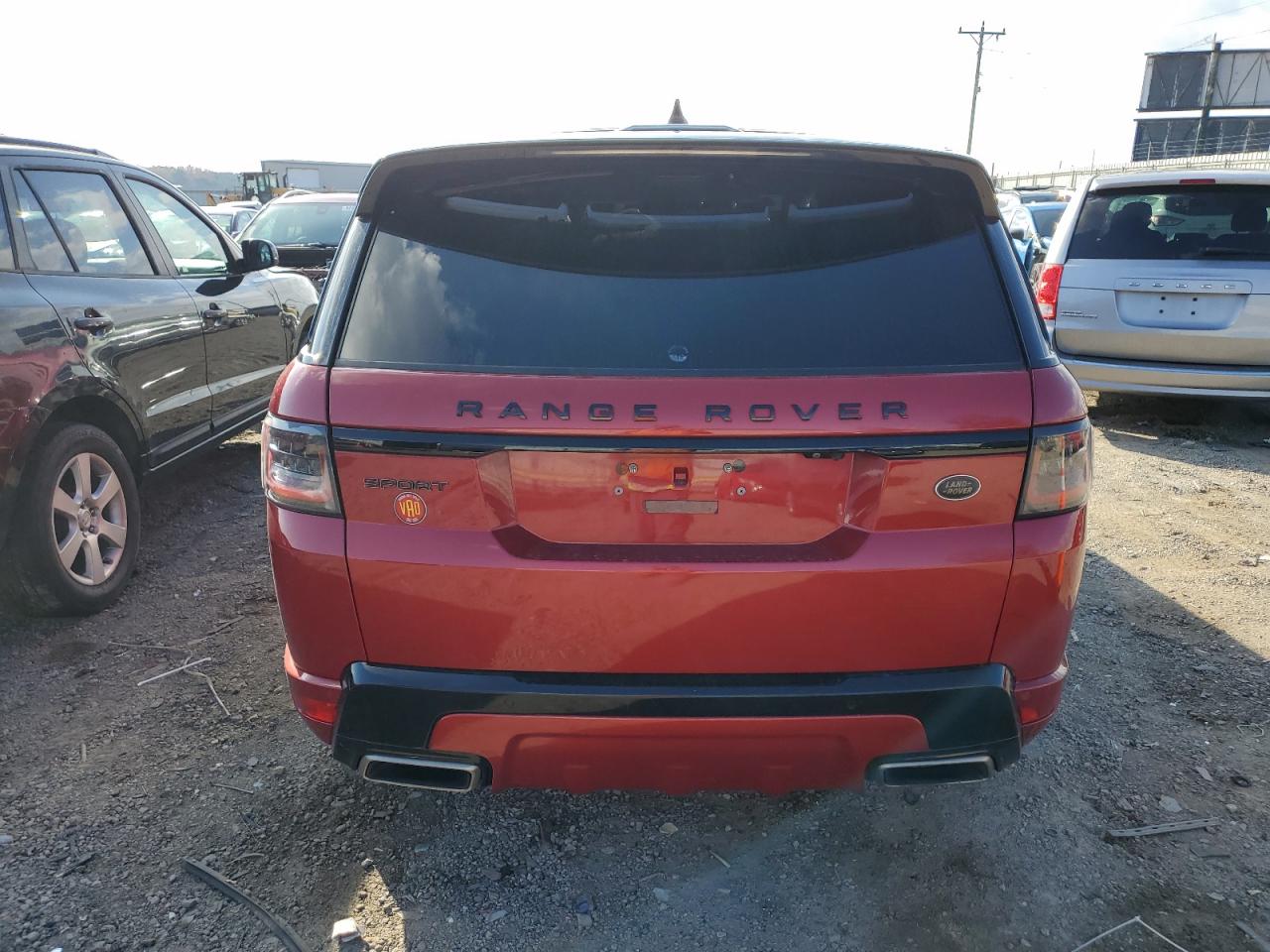 2019 Land Rover Range Rover Sport Hse Dynamic VIN: SALWV2SV8KA814337 Lot: 93201725