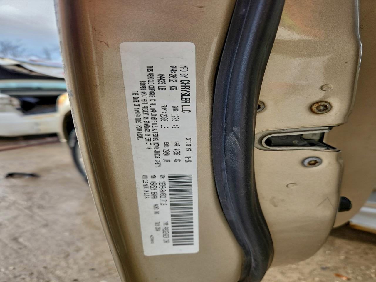 2009 Dodge Caliber Sxt VIN: 1B3HB48A49D117119 Lot: 93977635