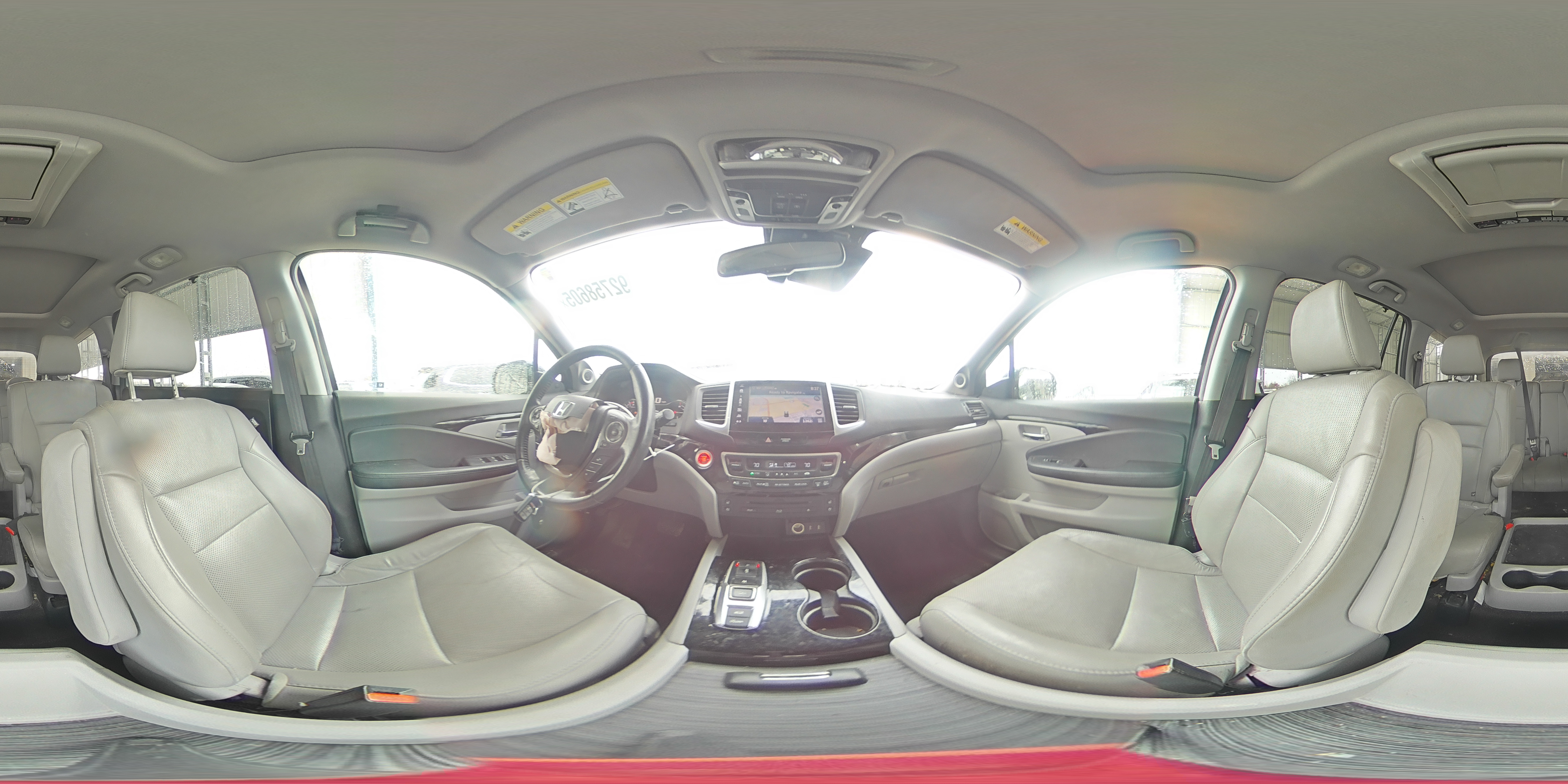 2017 Honda Pilot Elite VIN: 5FNYF6H07HB056524 Lot: 92758605