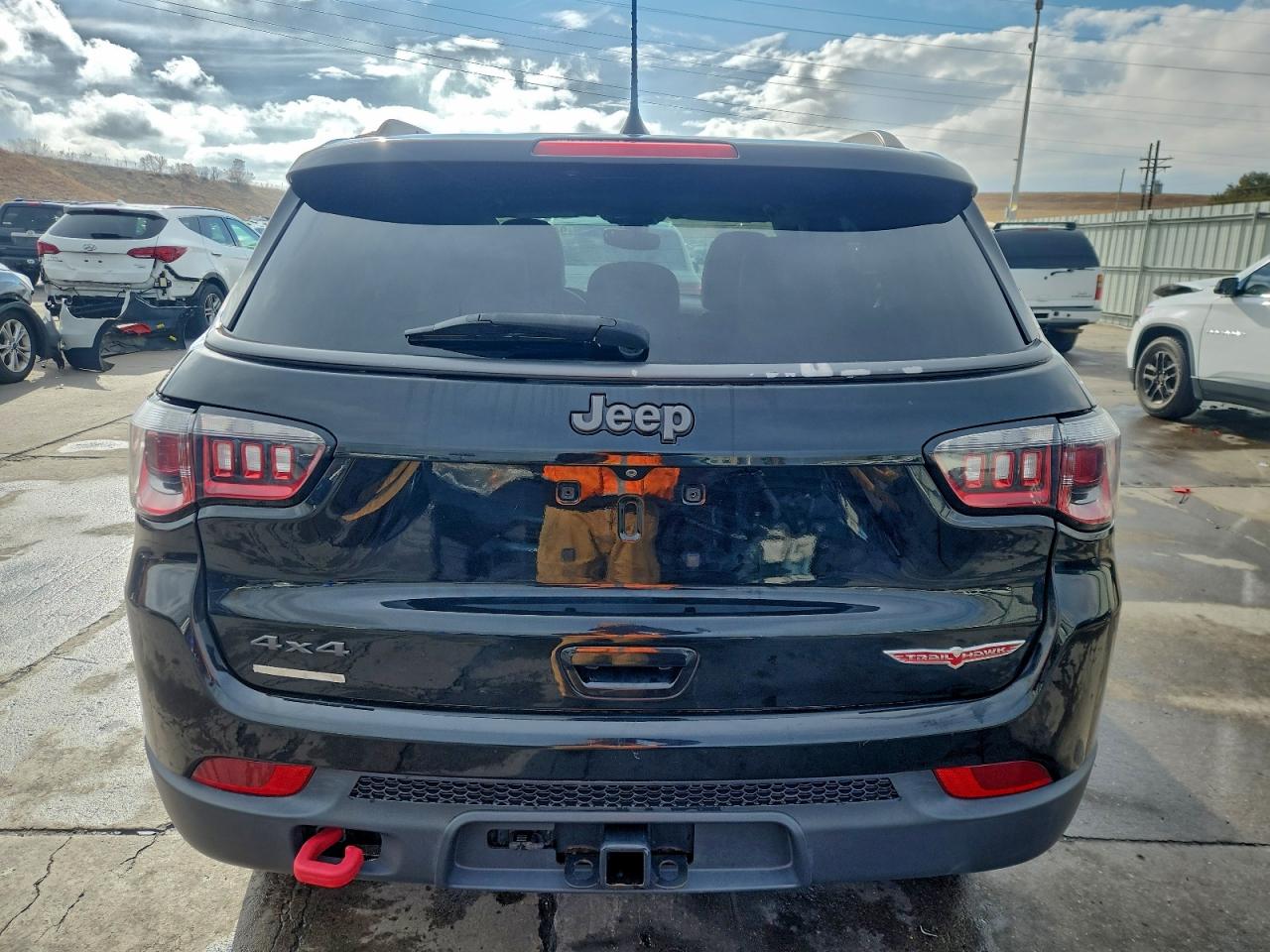 2018 Jeep Compass Trailhawk VIN: 3C4NJDDB1JT419291 Lot: 94073075