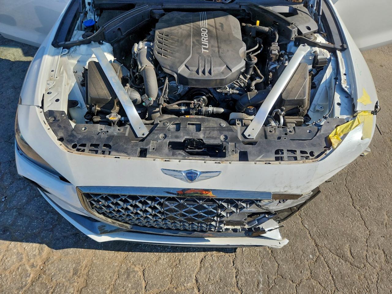 2020 Genesis G70 Prestige VIN: KMTG34LE3LU062513 Lot: 93617965