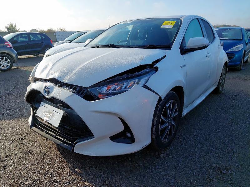 2021 TOYOTA YARIS 1.5 HYBRID DESIGN 5DR CVT for sale at Copart YORK