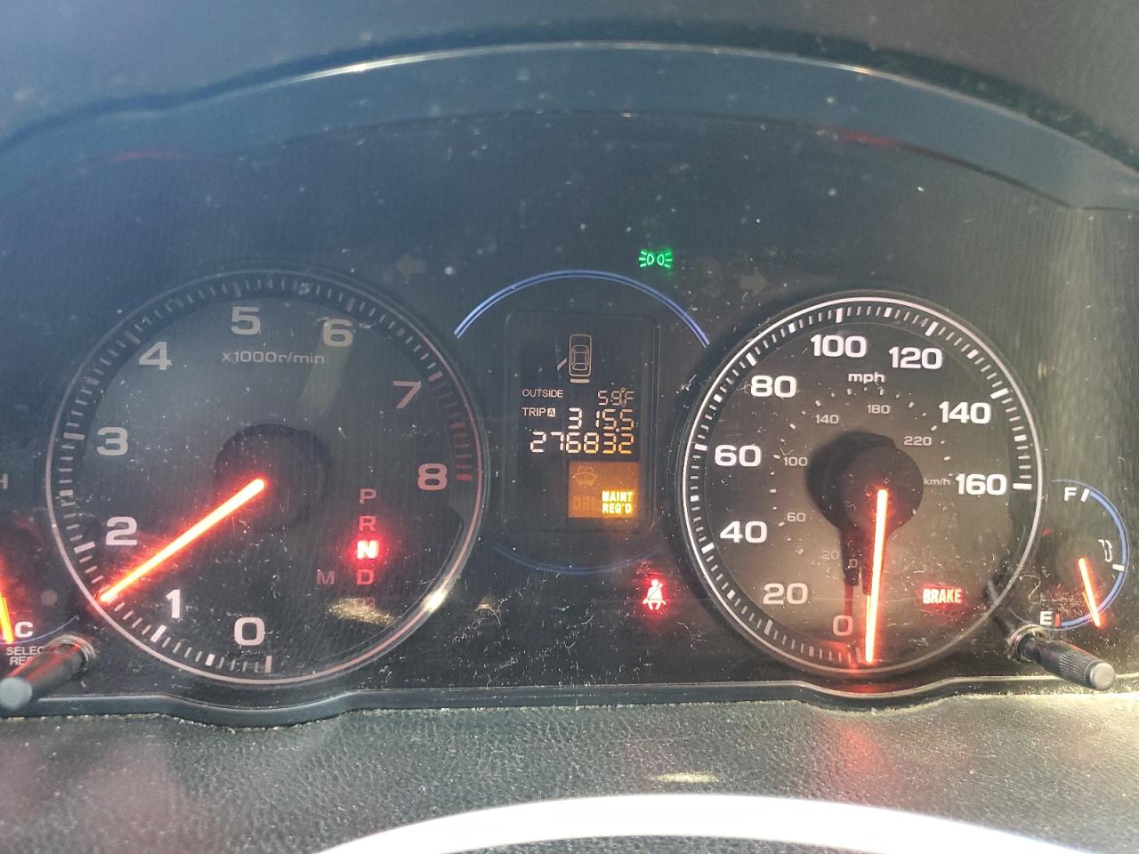 2004 Acura Tsx VIN: JH4CL96804C032861 Lot: 92103435