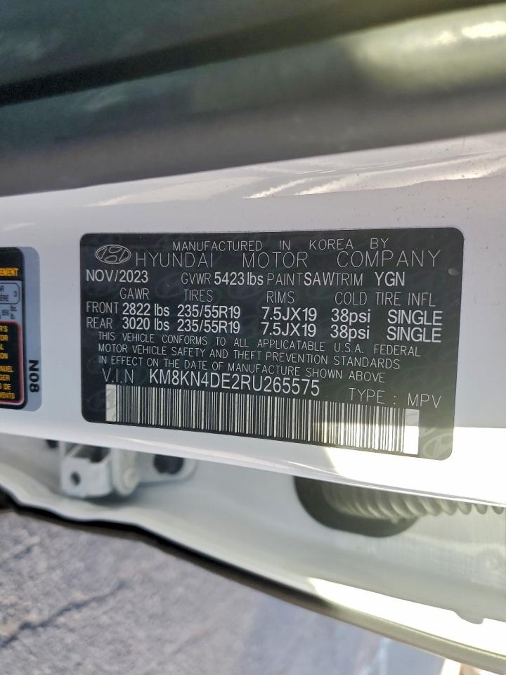 2024 Hyundai Ioniq 5 Sel VIN: KM8KN4DE2RU265575 Lot: 93736235