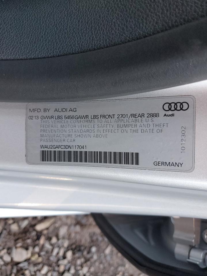 2013 Audi A7 Prestige VIN: WAU2GAFC3DN117041 Lot: 93335565