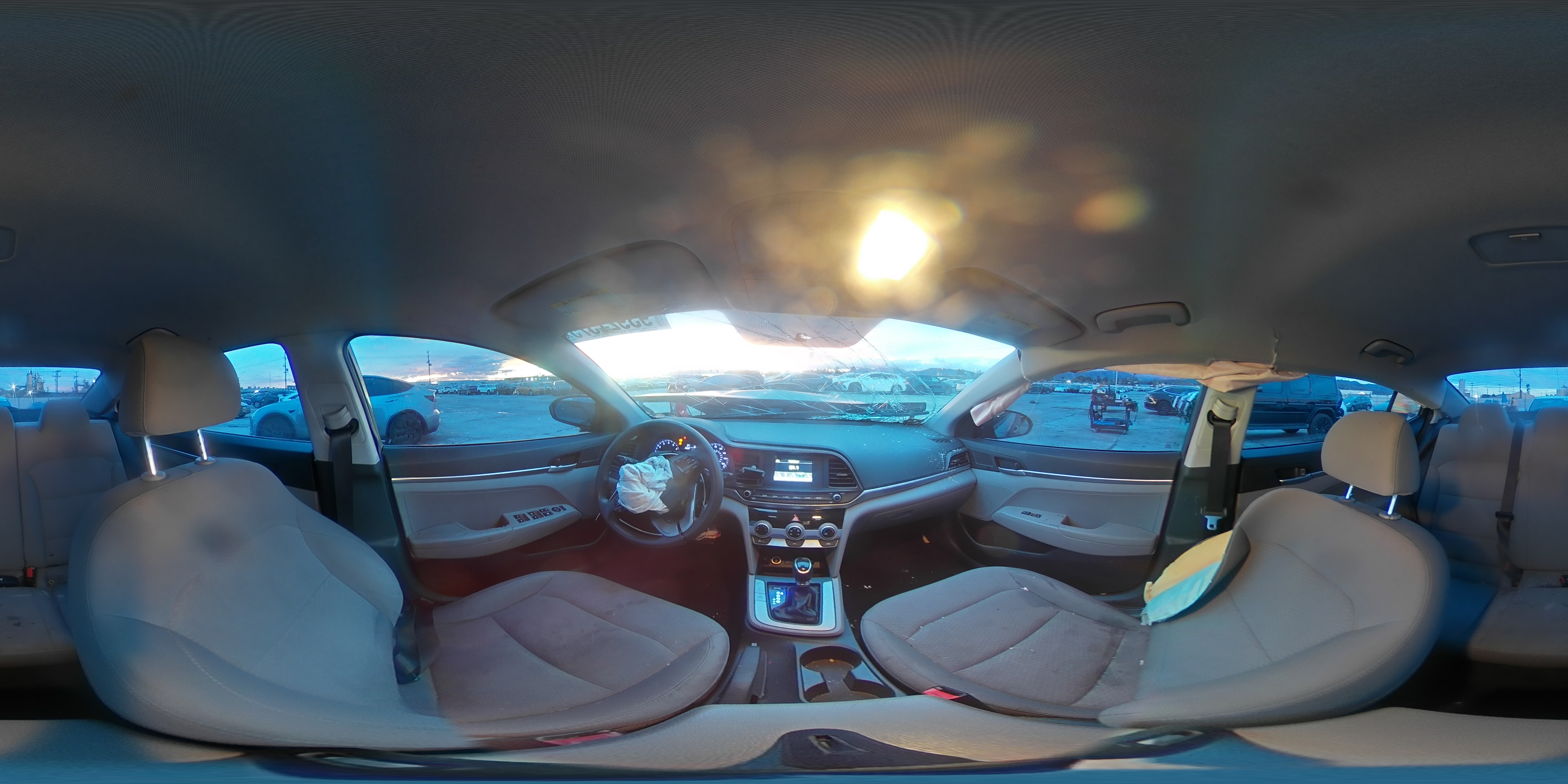 2019 Hyundai Elantra Se VIN: 5NPD74LFXKH490053 Lot: 93927575