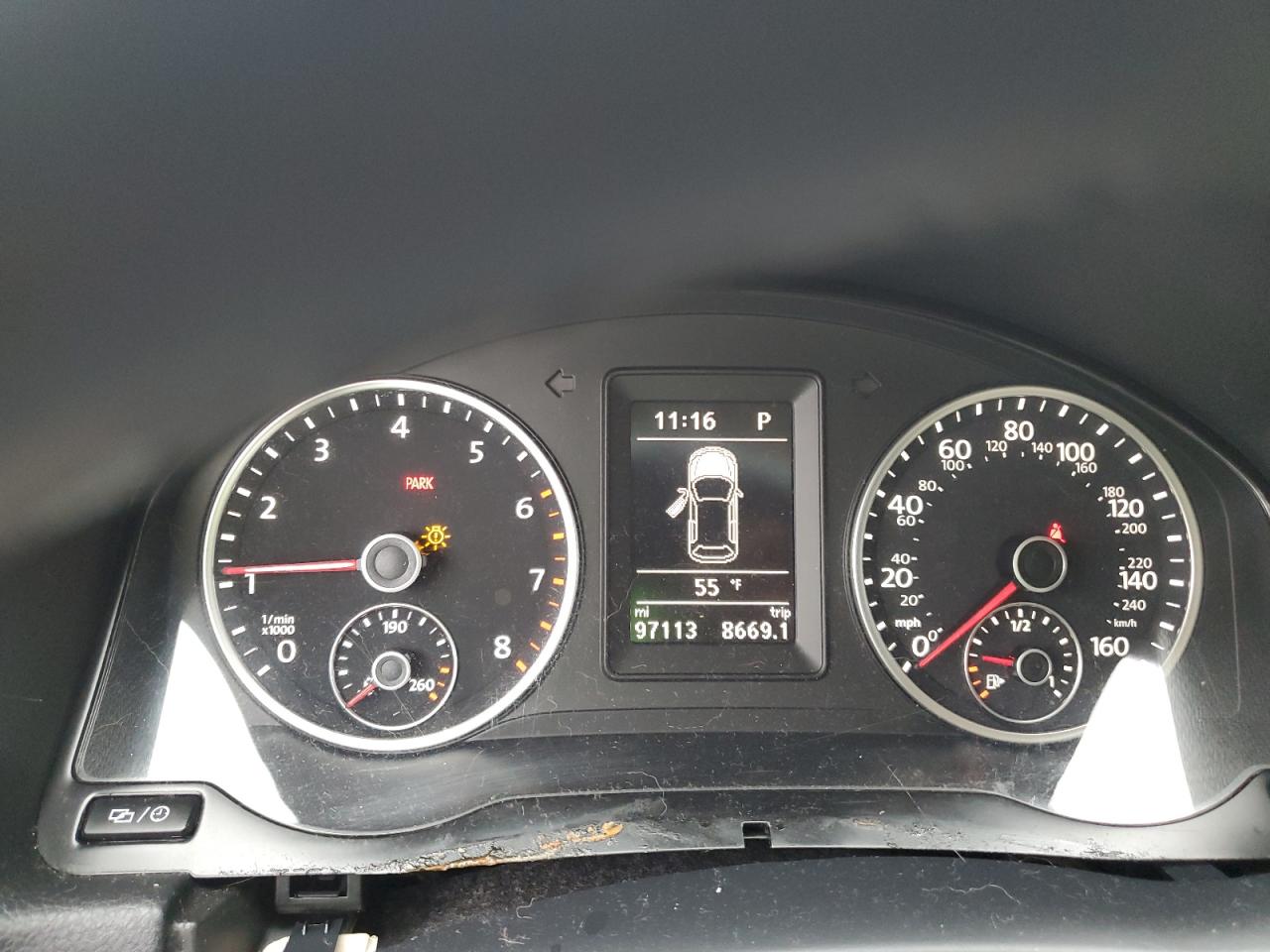 2016 Volkswagen Tiguan S VIN: WVGBV7AX8GW553836 Lot: 93029585