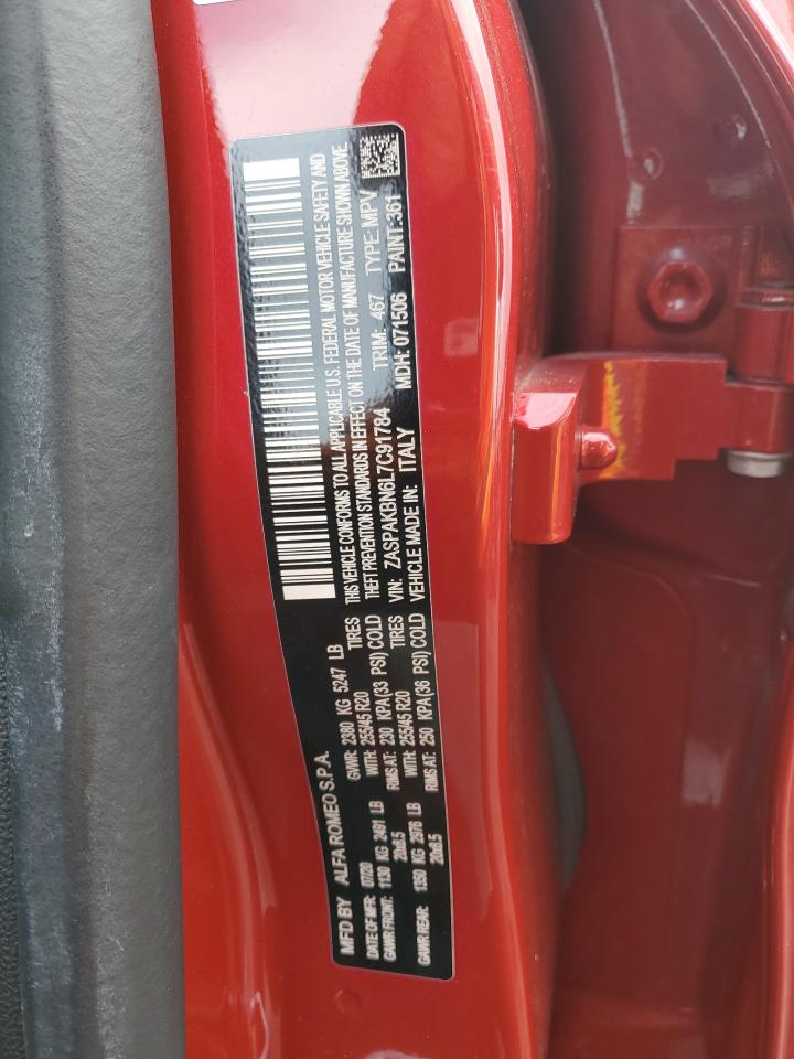 2020 Alfa Romeo Stelvio Ti VIN: ZASPAKBN6L7C91784 Lot: 93338905