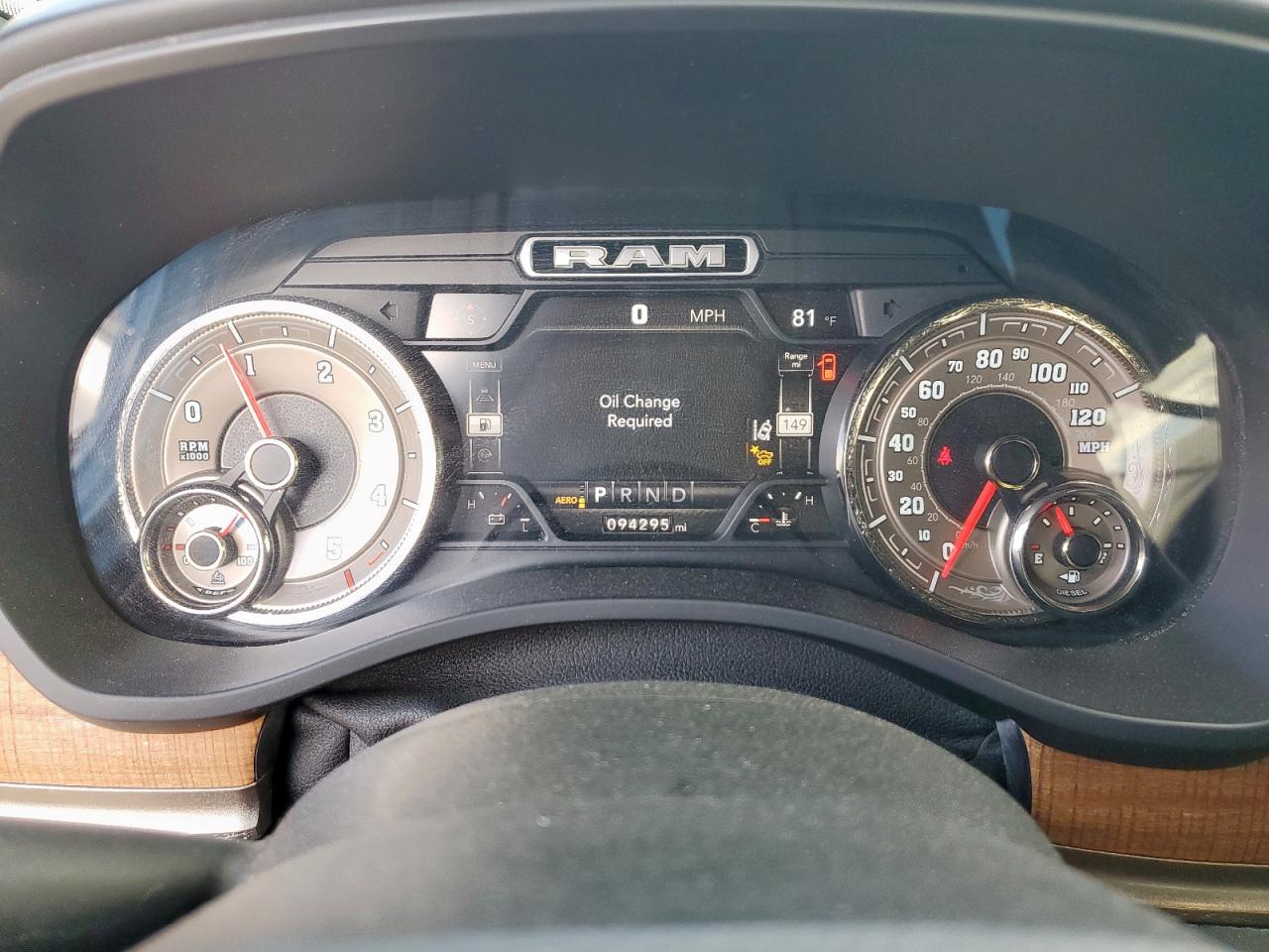 2021 Ram 1500 Longhorn VIN: 1C6SRFKM5MN565457 Lot: 93086845