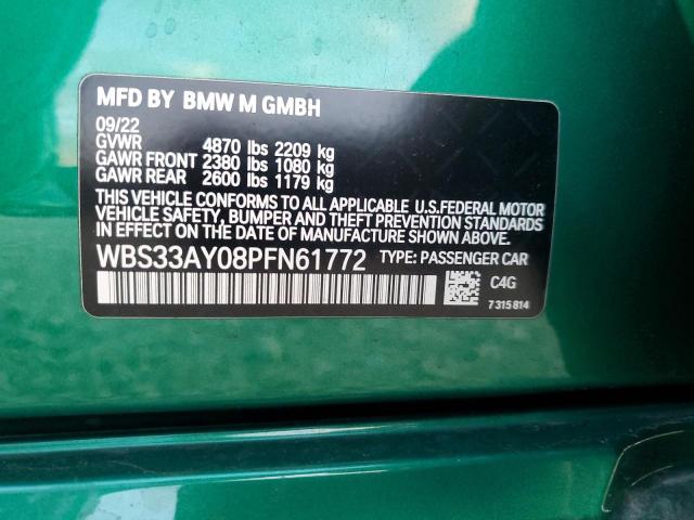 2023 BMW M3 COMPETITION  