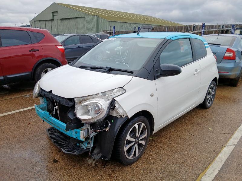 2015 CITROEN C1 1.2 PURETECH FLAIR EDITION 3DR [LEATHER] for sale at Copart NEWBURY